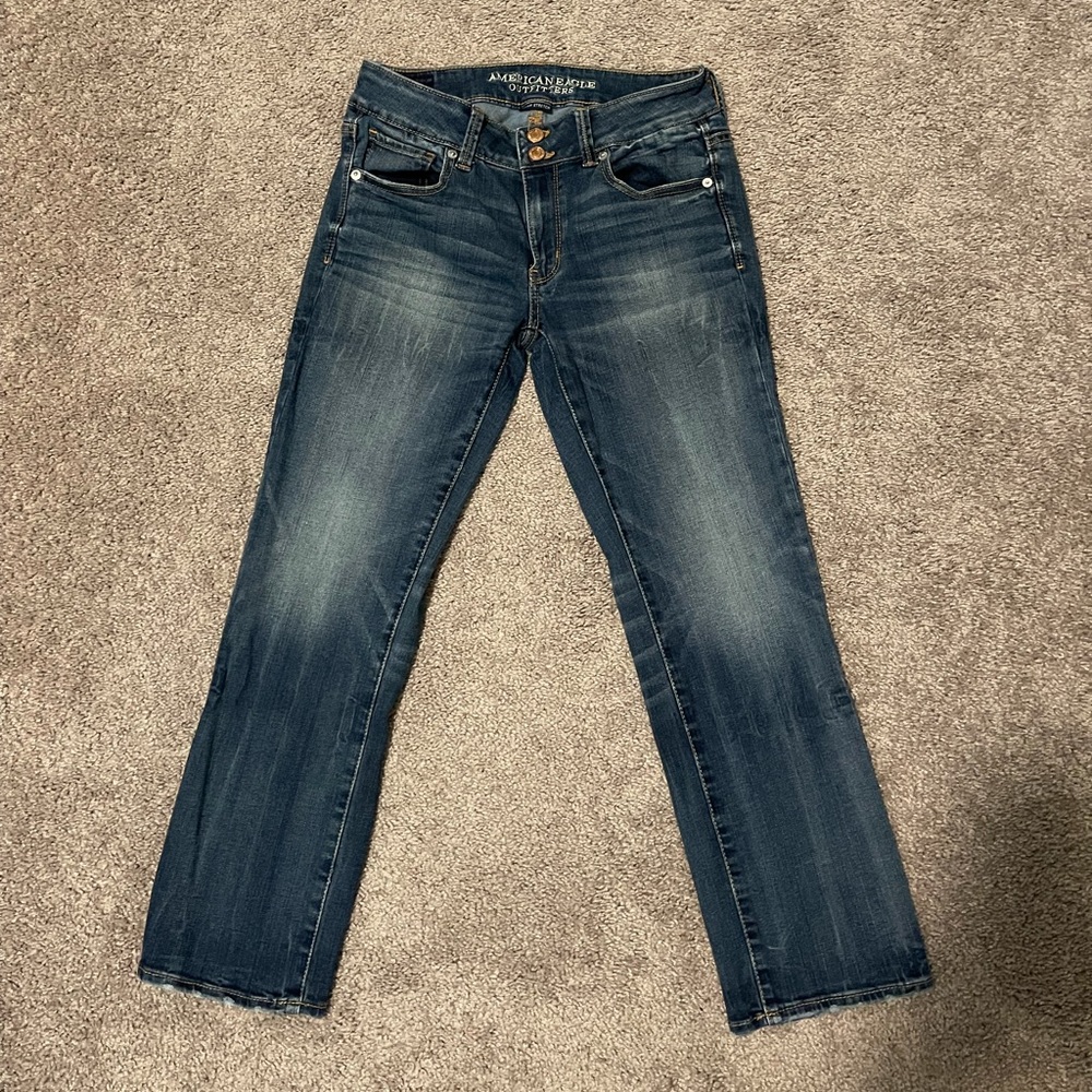 American Eagle “Artist Crop” Jeans